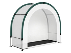 Invernadero Con Techo Abovedado,invernadero Plegable De Lámina De Aluminio De 200x80x164 Cm,verde.