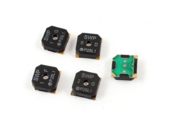 Juego de 5 zumbadores cuadrados SMD pasivos de 8,5 x 8,5 x 3 mm, color negro, 3,6 V CC, CHABERLU