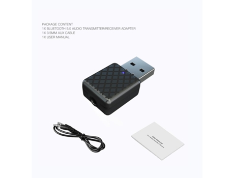 Bluetooth 5,0 transmisor receptor Mini 3,5mm AUX estéreo inalámbrico Bluetooth adaptador para coche música Bluetooth transmisor para TV