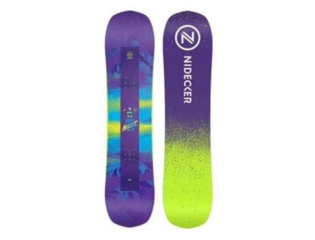 Tabla NIDECKER Snowboard Juvenil Micron Magic Roxo 90
