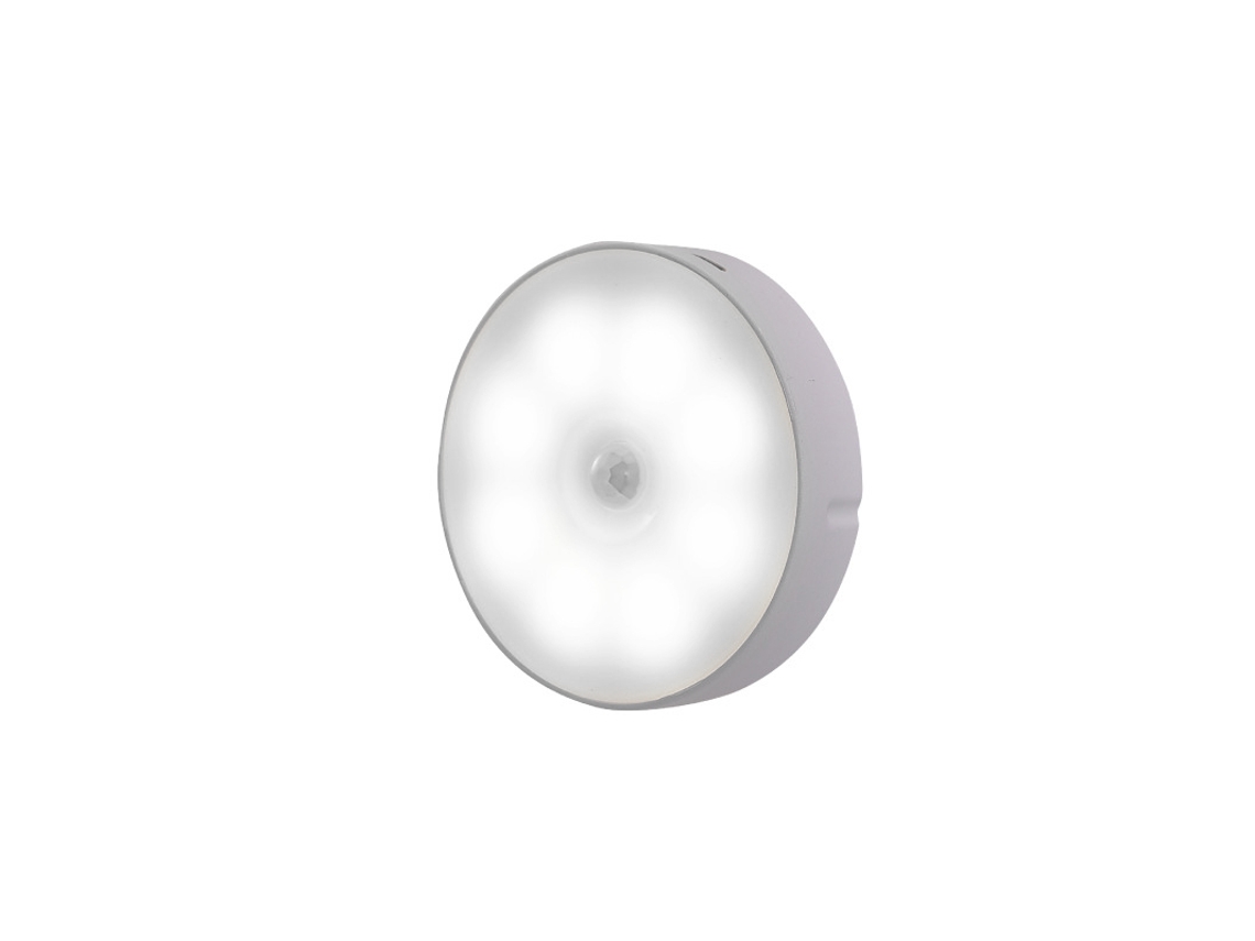 Lámpara de pared/luz nocturna LED recargable mediante USB con sensor de movimiento. MDUG