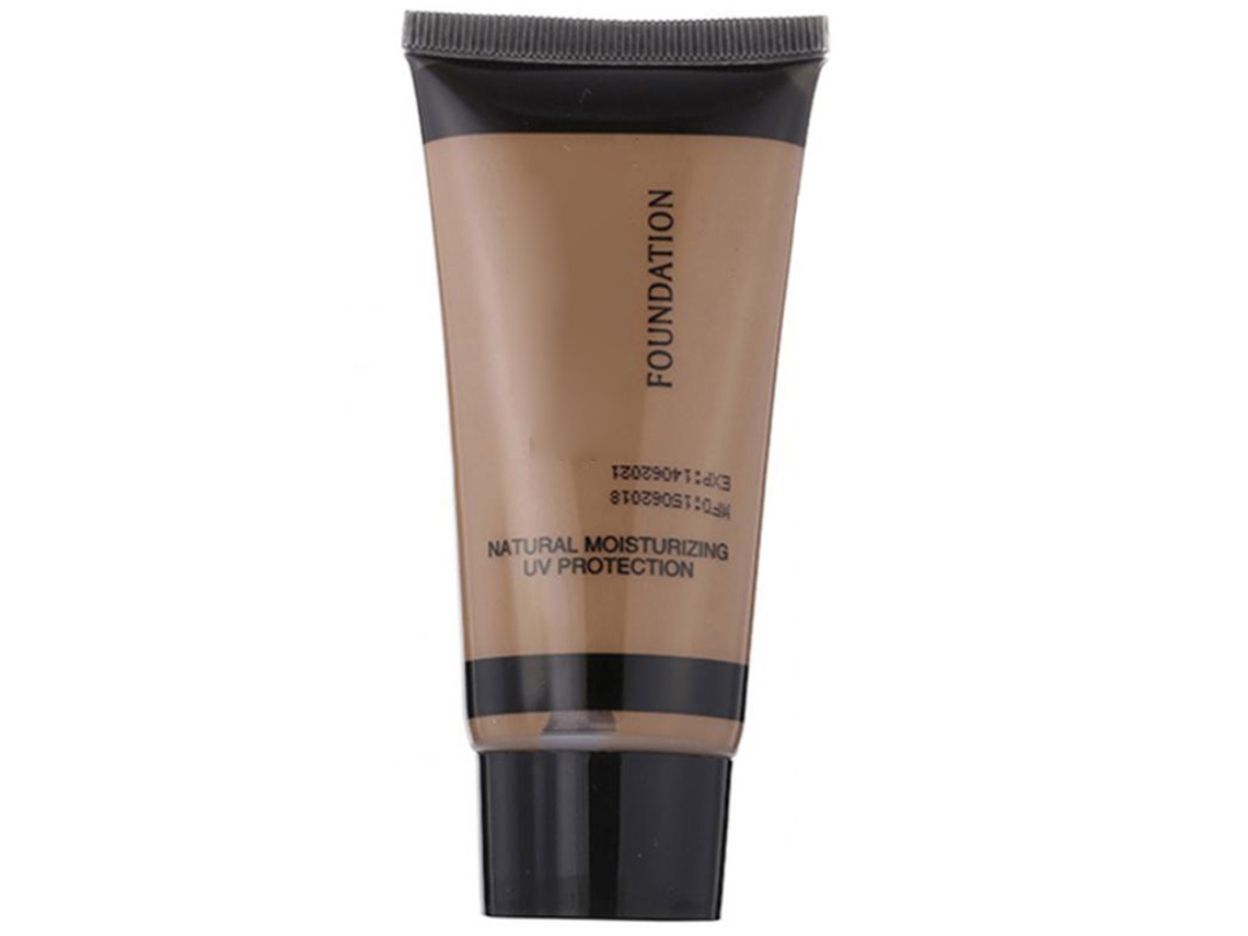 Base de maquillaje líquida para piel oscura, cobertura, disimula imperfecciones