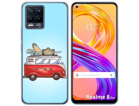 Carcasa Realme 8 4G / 8 Pro TUMUNDOSMARTPHONE Dibujos Multicolor