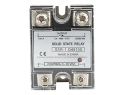2026-rele De Estado Sólido Ssr-100-da Módulo Ssr Control Dc 3-32vdc Ac 24-480vac 100a