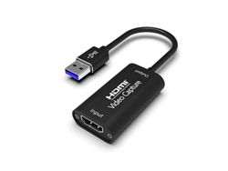 Tarjeta de captura HDMI a USB 2.0 de YIZHOOD, color negro