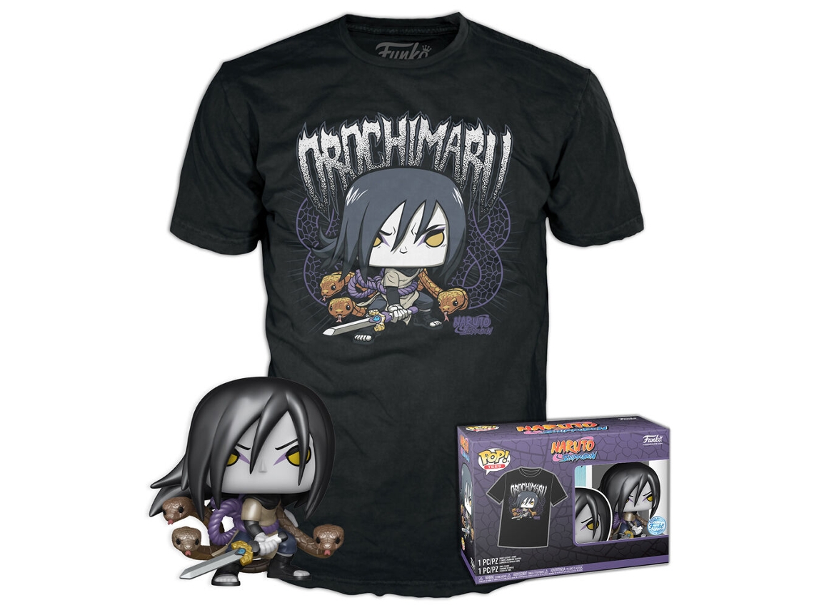 Set de figuras Pop Tee de Naruto Shippuden Orochimaru B.active