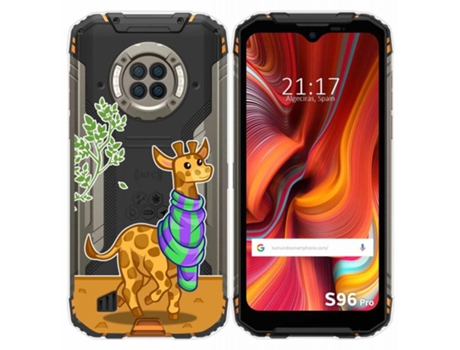 Carcasa Doogee S96 Pro TUMUNDOSMARTPHONE Dibujos Transparente Multicolor