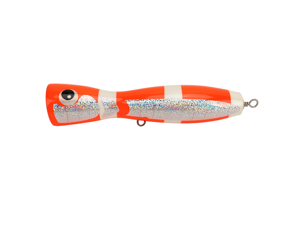 Señuelo Artificial De Superficie Para Pesca En El Mar Con Revestimiento Reflectante De Tilo Para Perca, Atún, Jurel Gigante Y Trucha Naranja.