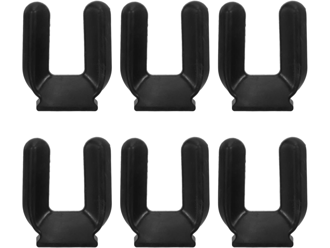 6 Topes Rueda Antideslizantes Muebles, Soporte Rueda Goma