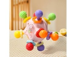 Juguete sensorial Yj031 Montessori Star 0-12m Panoona Juguete masticable para alimentación