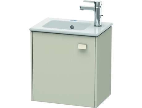 Mueble bajo lavabo DURAVIT Brioso de pared 42,0 x 28,9 cm 1 puerta con bisagra a la izquierda para lavabo ME by Starck 072343