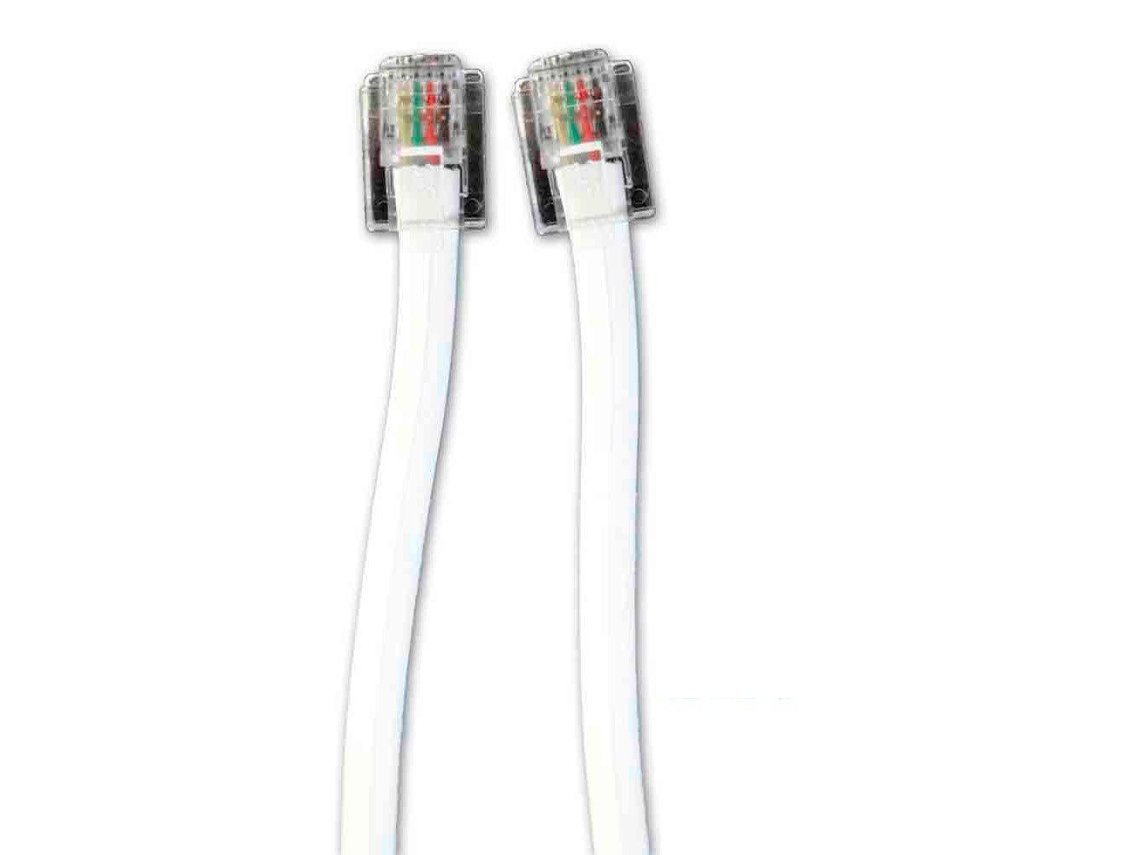 Extensor telefónico EDM 4 Vias Macho-Macho 15m