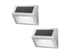 Luces solares para jardín, aplicables a la decoración de jardines residenciales, incluyendo luces para escalones y luces para paredes de jardín*.
