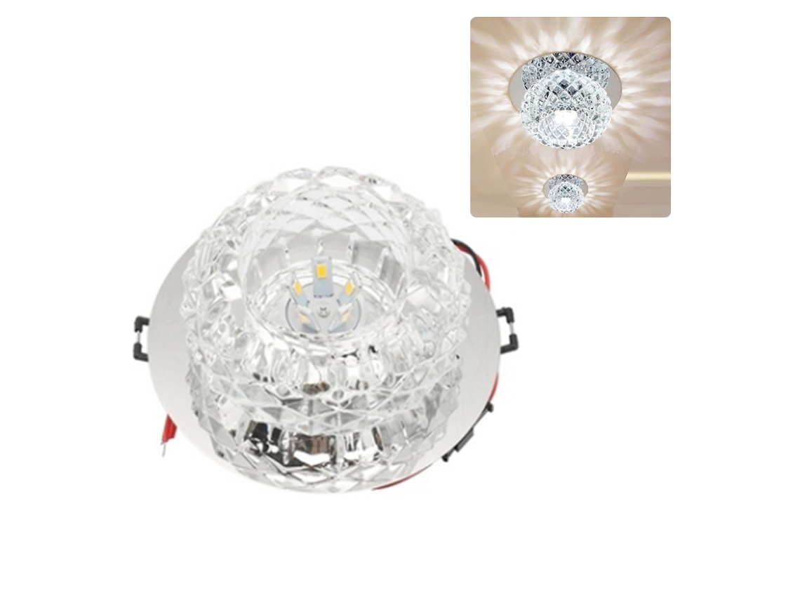 2026-lámpara De Techo Led Moderna Con Cristal 5w Para Hogar, Hall Y Pasillo