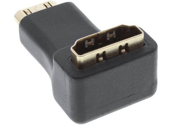 Adaptador de interfaz INLINE 17690K HDMI A HDMI C Negro