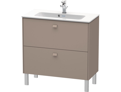 Mueble DURAVIT Brioso de pie Compacto 82,0 x 38,9 cm 2 extraíbles incl. hueco para sifón y delantal para lavabo ME by Starck 234283