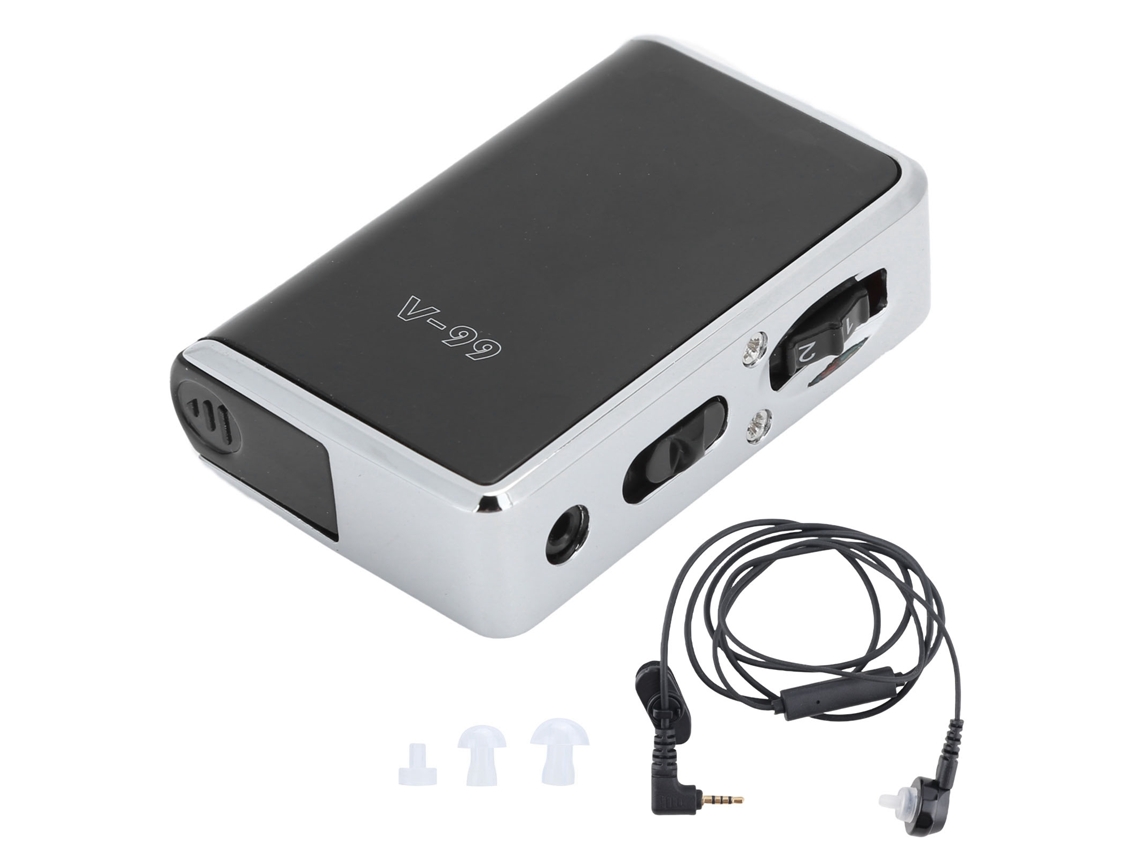 Yncm-amplificador De Sonido Para Audición Mini V99 - Auriculares