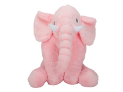 Lindo Y Suave Peluche De Elefante, Almohada Decorativa Rosa Para Niños