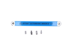 Juego De Llaves Acodadas Con Extensión, Llave De Impacto Multifuncional Con Adaptadores De 1/2", 1/4" Y 3/8" Y Mandril