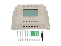 Controlador De Carga Y Descarga Mppt Solar Con Pantalla Lcd, Salida Usb De 12v Y 24v, 5v