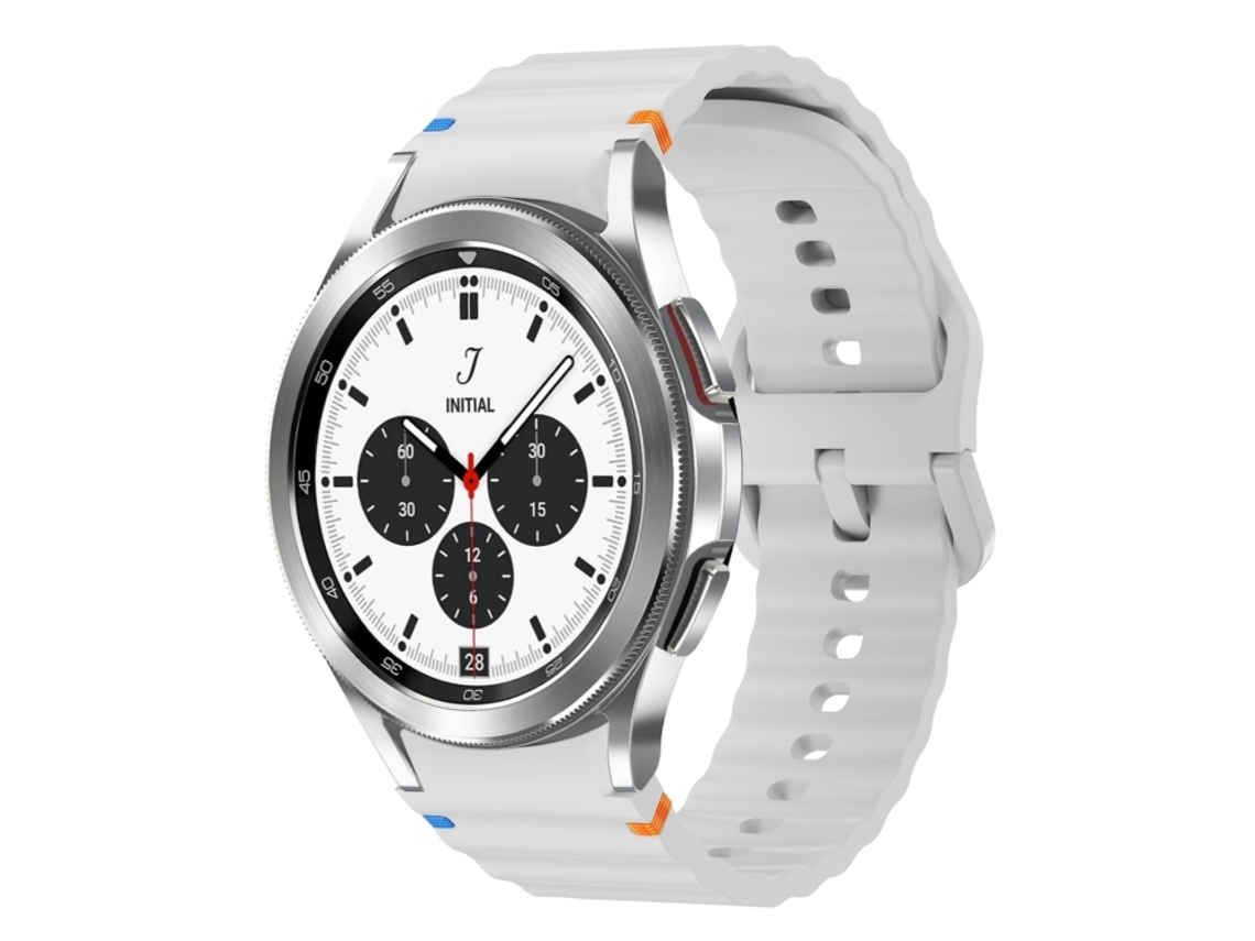 Correa para Samsung Galaxy Watch 4 Classic (42 mm/46 mm) - Silicona cosida con diseño de ondas
