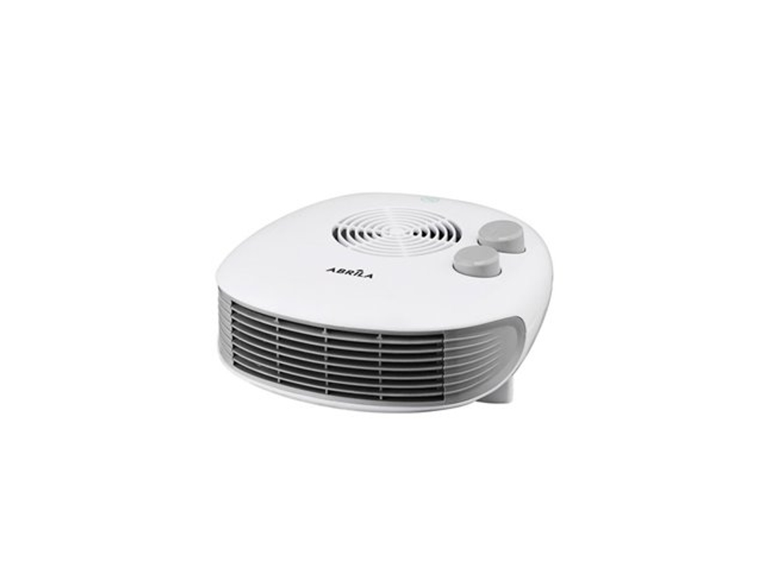 Termoventilador Horizontal 2000w Blanco 3 Funciones Termostato Regulable Piloto Luminoso 2 Potencias 10x24,5x26,5cm Candil