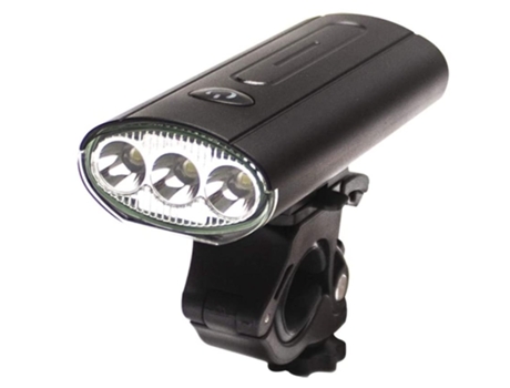 Luz Bicicleta Usb Recargable Linterna Linterna Faro Bicicleta Lámpara Mtb Linterna Negro-Negro ENZONS