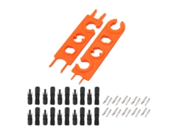 Conector de cable 2026-as-PV, 10 pares macho-hembra para panel solar, IP67, 1500 V, 30 A, con interruptor.