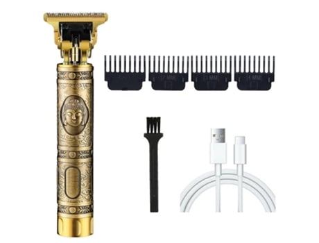 Cortadora de cabello eléctrica profesional para hombres cortadora de cabello para barba con hoja en T cortadora inalámbrica y recargable