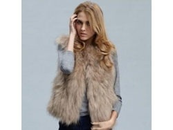 2026-chaqueta Sin Mangas Para Mujer De Pelo Falso Gilet Peluda Chaleco Informal