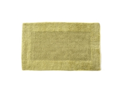 Tappeto Bagno Fazzini Di Puro Cotone Reversibile 50x80 Giallo Cedro