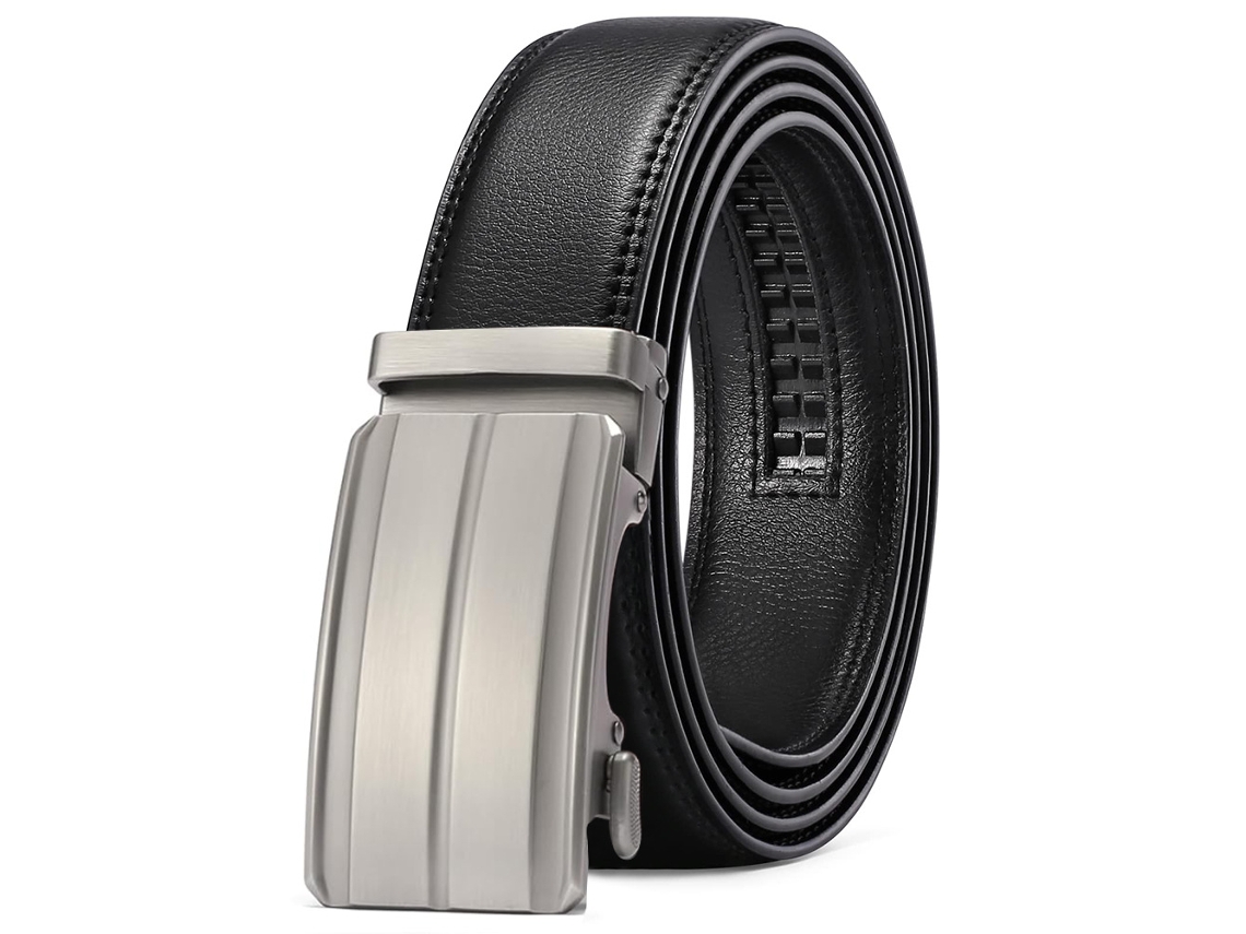 Cinto Chrui De Couro Masculino Com Catraca, Microajustável, 145 Cm (07)