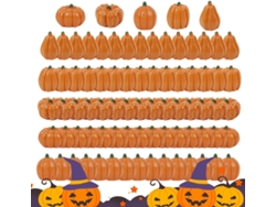 Conjunto de 80 piezas de decoración de mesa artificiales con temática otoñal para el Día de Acción de Otoño y Gokoco