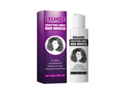 Espuma para peinar cabello rizado de estilo profesional