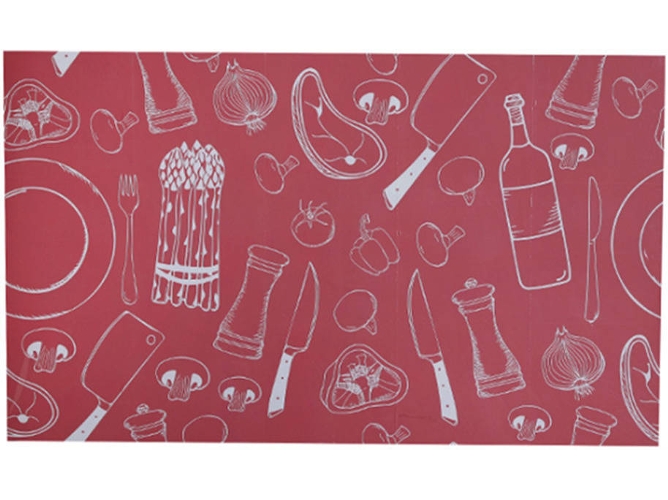 Adhesivo para Horno WJS Prueba de Agua Rojo (45x75CM)