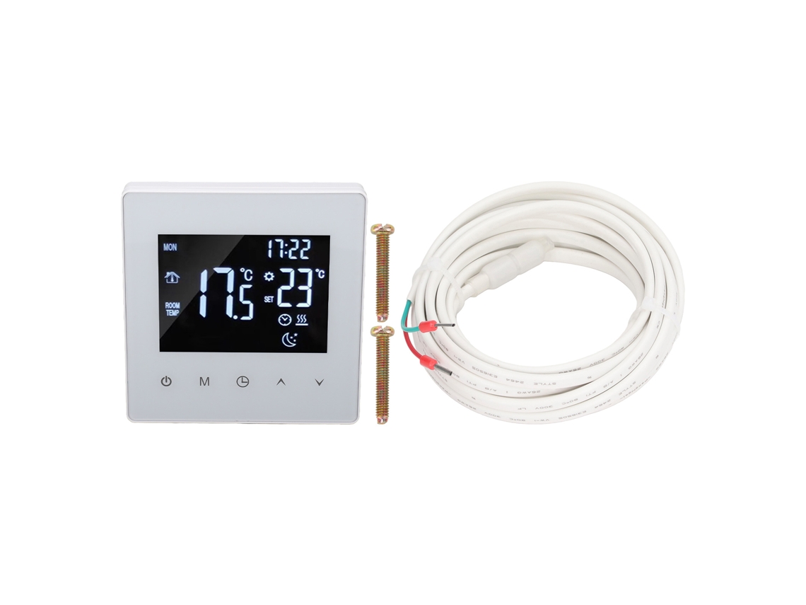 Termostato Inteligente Con Pantalla Táctil Lcd 16a Controlador De Temperatura Smart Wifi Ac90‑240v