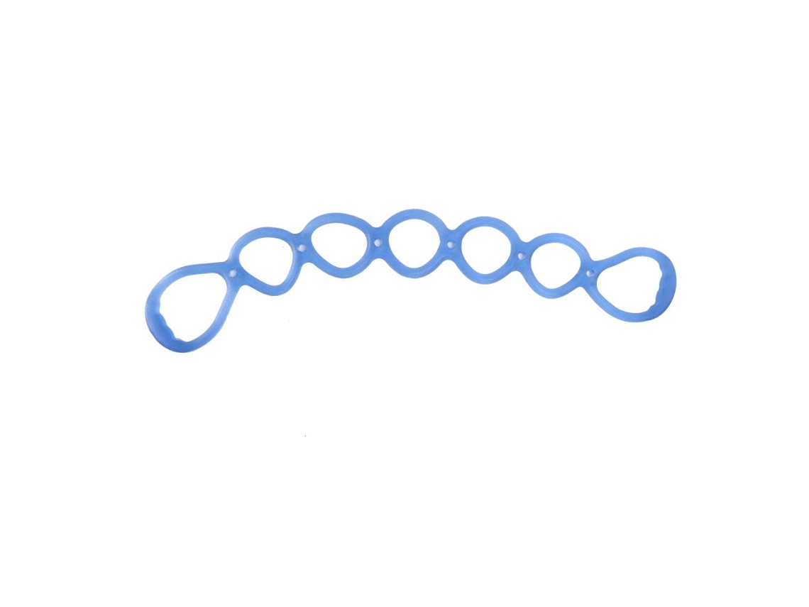 Cinturón Multifuncional Para Estiramientos De Yoga, Fitness Y Danza - Correa Azul Para La Pierna