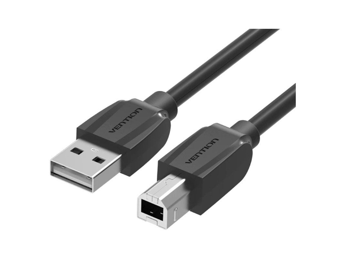 Cable Usb 2.0 Impresora VENTION Coqbh/ Usb Macho Usb Macho/ 2M/ Negro