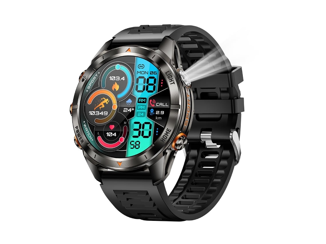 Reloj Inteligente F310 Con Pantalla Hd De 1,46 Pulgadas, Seguimiento De Ejercicio, Monitoreo De Presión Arterial Y Frecuencia Cardíaca (negro)