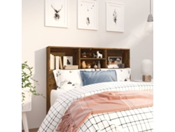 Mueble Cabecero Roble Ahumado 120x19x103,5 Cm