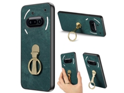 Funda Plegable Caseeneo D22 Con Soporte Y Carcasa Trasera De Cuero Retro Compatible Con Iphone (3a)