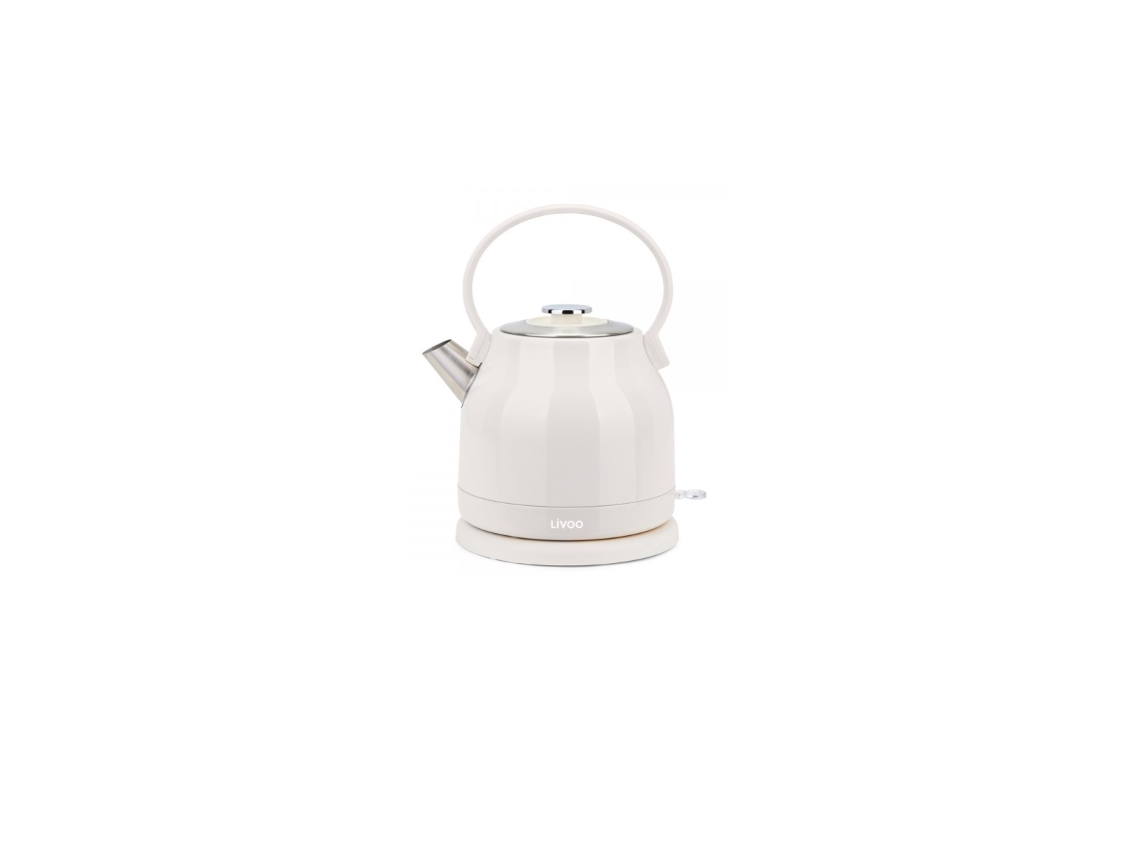Hervidor eléctrico 1,5l 2200w nata. DOD202C - LIVOO