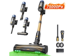 Aspiradoras Escoba Proscenic P15 70kpa 160aw 70 Min De Autonomia 1200 Ml Tecnologia Greeneye™ Filtro Hepa 6.0 De Grau Médico Escova Larga De 120°