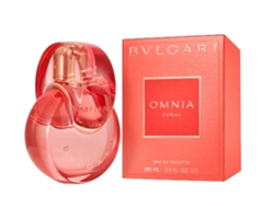 BVLGARI Omnia Coral Eau de Toilette 100 ml Mujer – Floral y afrutado