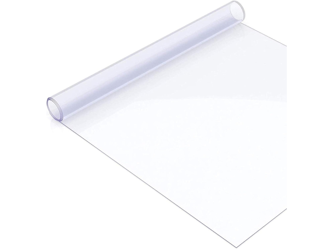 Tapete Cadeira Protetor Antiderrapante Piso Escritório, Retangular Transparente Pvc,