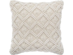 Cojín Verano Macramé 40 X 40 Cm Beige