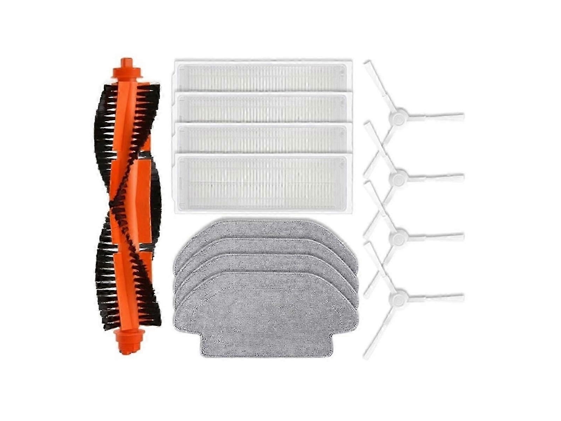 Cepillo lateral principal, filtro HEPA, paño de mopa, accesorios de repuesto adecuados para el robot aspirador S10.
