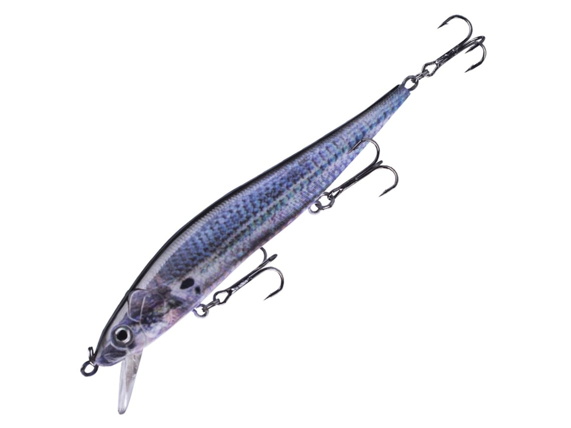 Isca De Pesca Minnow Sinking Com Olhos 3d E Detalhes Realistas Para Bass - 12cm 13.3g
