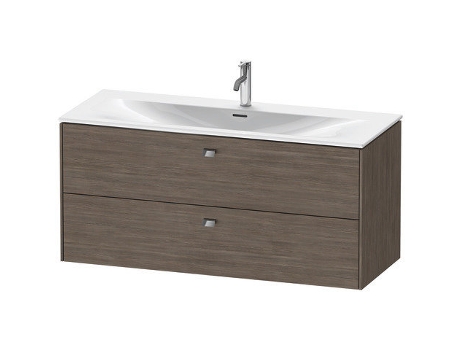 Mueble DURAVIT Brioso bajo lavabo montado en la pared 122,0 x 47,9 cm 2 cajones incl. recorte de sifón y delantal para lavabo Viu 234412