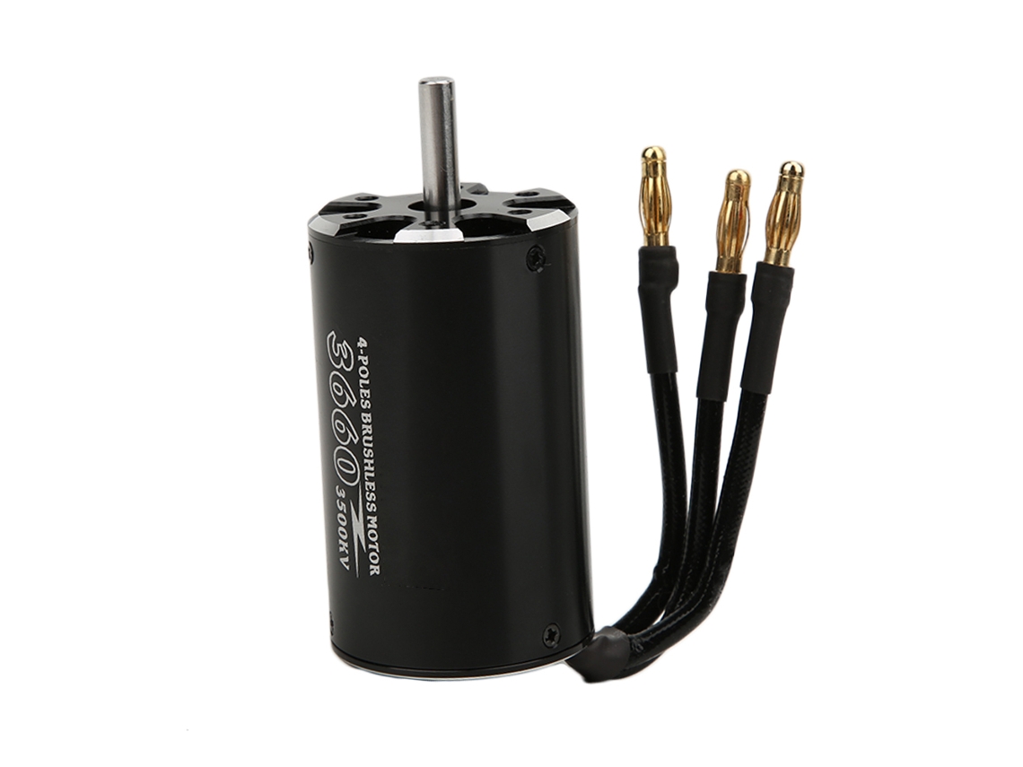 Motor Sin Escobillas De 4 Polos 3660 3500kv Para Barco Rc, Accesorio Para Barco Rc, 5,0 Mm, Surpass Hobby